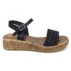 Women Sabateca Women'S Cradle Sandals | Crib Sandals Porronet 7684 2829 Black