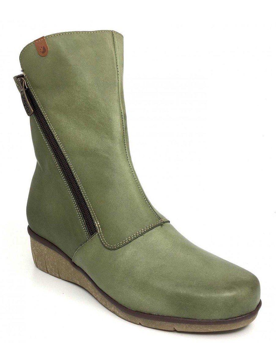 Women Sabateca Women'S Ankle Boots | Valeria'S Ankle Boots 7947 8556 Green