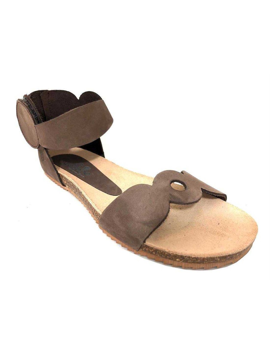 Women Sabateca Women'S Flat Sandals | Flat Sandals Yokono 482 Genova-070 Brown