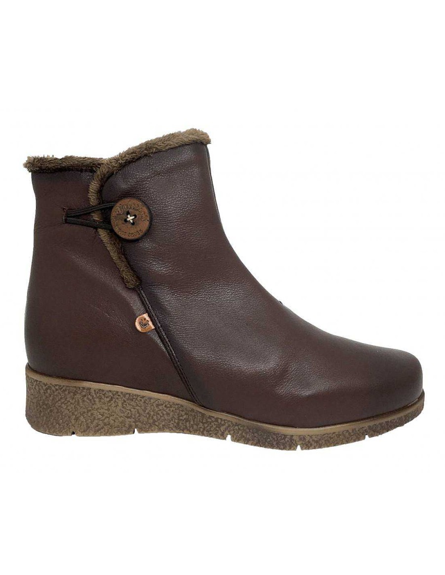 Women Sabateca Women'S Ankle Boots | Valeria'S 9171 9520 Brown Ankle Boots