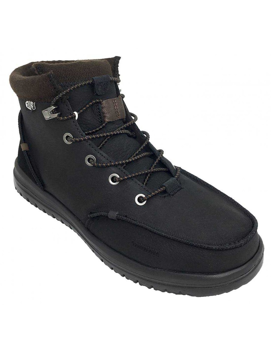 Man Sabateca Men'S Ankle Boots | Dude 8933 Bradley Boot Black Ankle Boots