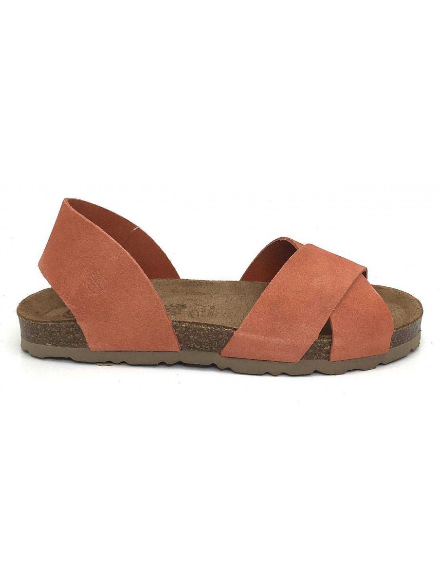 Women Sabateca Women'S Flat Sandals | Flat Sandals Yokono 8422 Villa 726 Orange