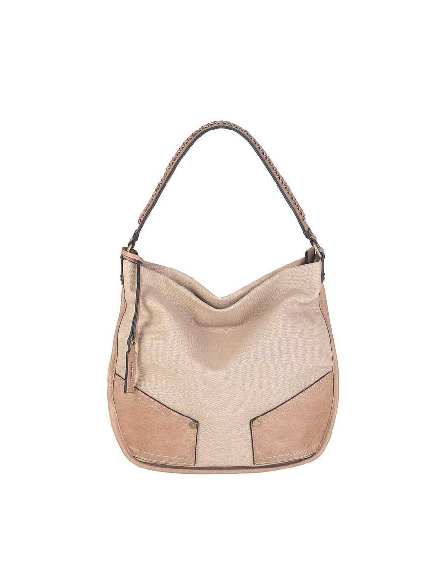 Women Sabateca Women'S Bags | Volum Bags 9060 Vb23535 Tremuzo Beige