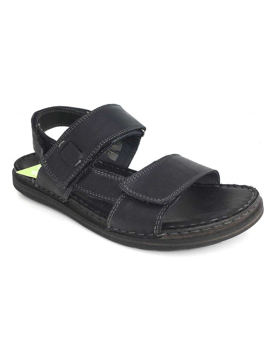 Man Sabateca Men'S Sandals | Walk & Fly Sandals 6581 12680-43770 Black