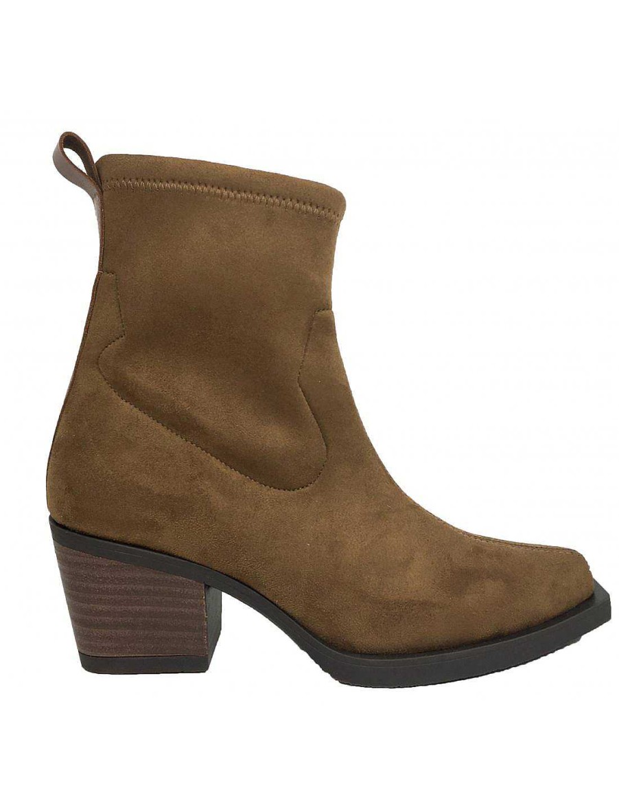 Women Sabateca Women'S Ankle Boots | Vendetta 8888 9 Lewes Leather Ankle Boots