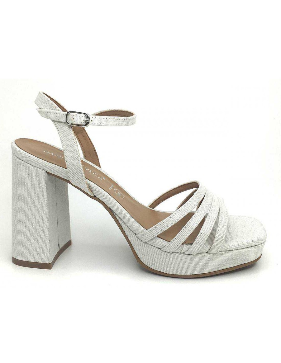 Women Sabateca Women'S Heeled Sandals | Heeled Sandals Daniela Vega 8475 2254 White