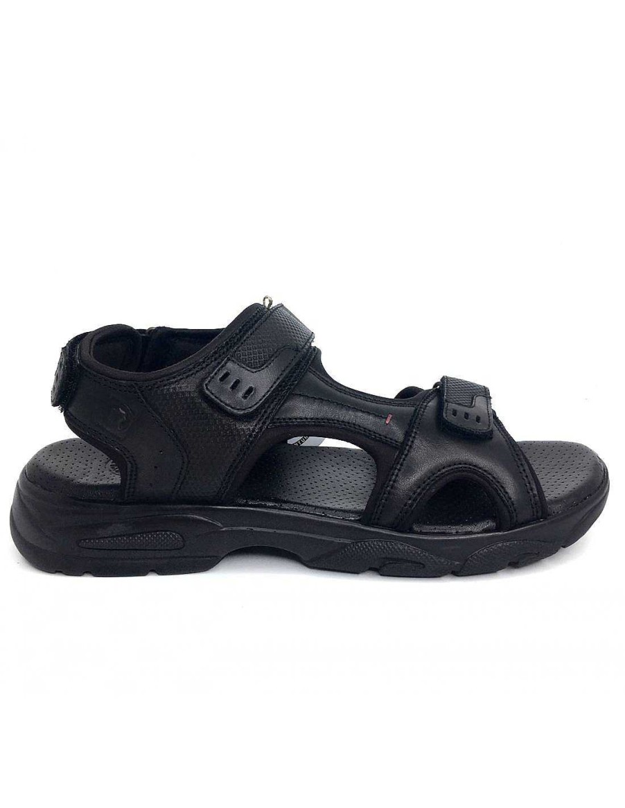 Man Sabateca Men'S Sandals | Sandals Coronel Tapioca 6379 C-092 Black