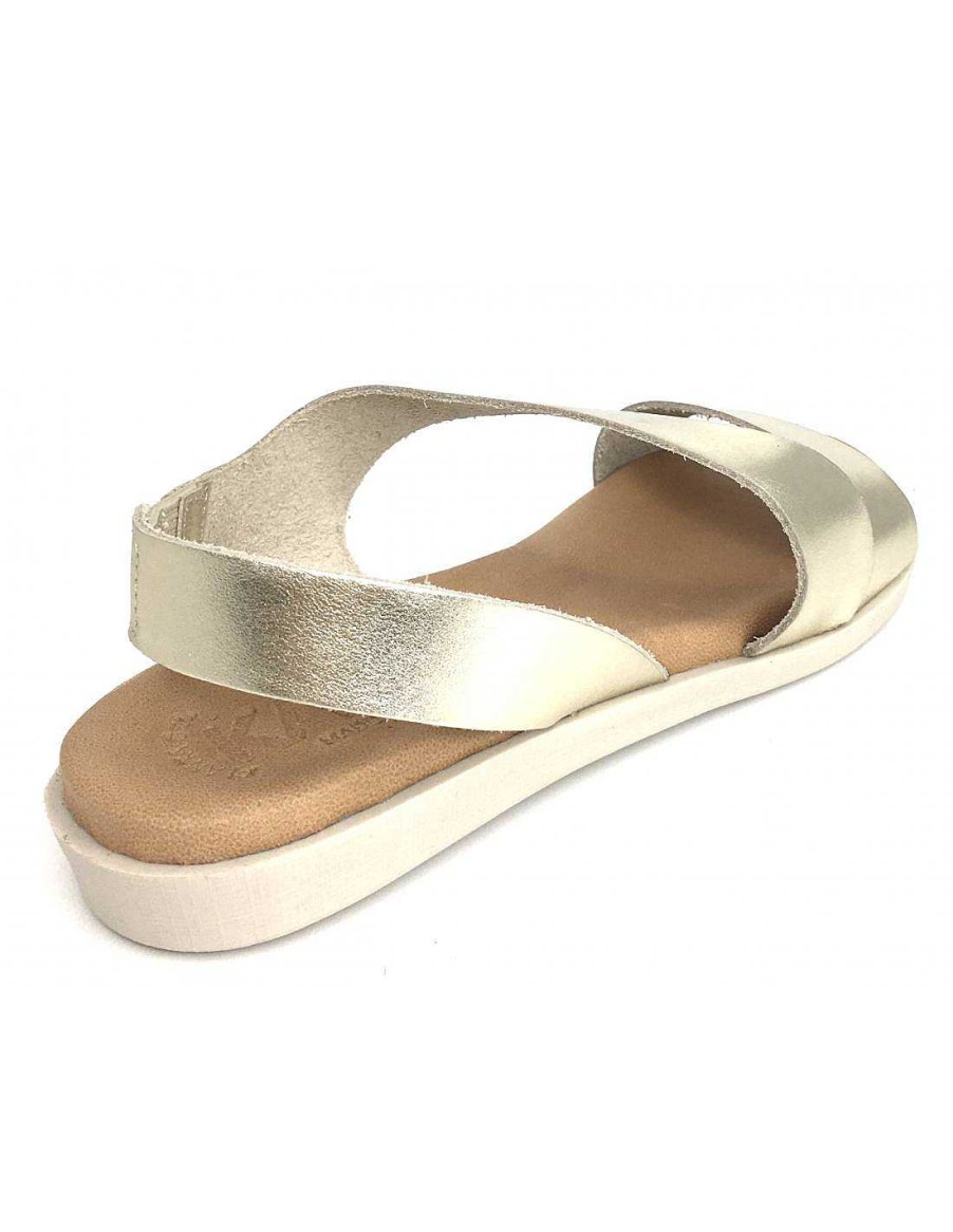 Women Sabateca Women'S Flat Sandals | Kaola Flat Sandals 6604 915 Gold