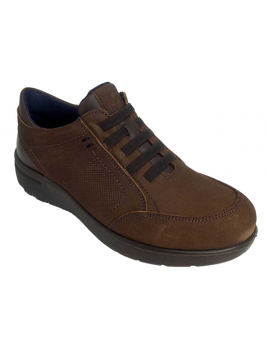 Man Sabateca Men'S Shoes | Luisetti Shoes 9141 37002Gs Brown