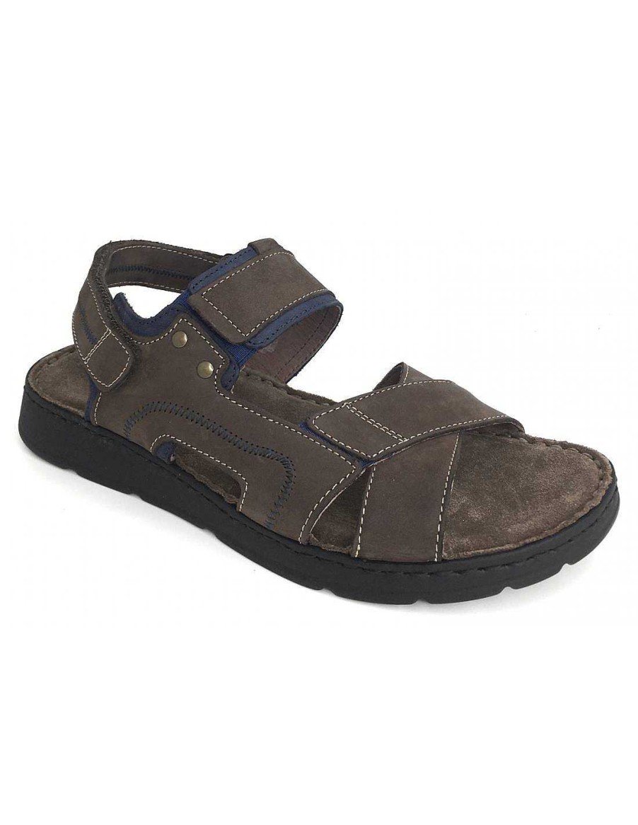 Man Sabateca Men'S Sandals | Walk & Fly Sandals 6681 022-42880 Brown