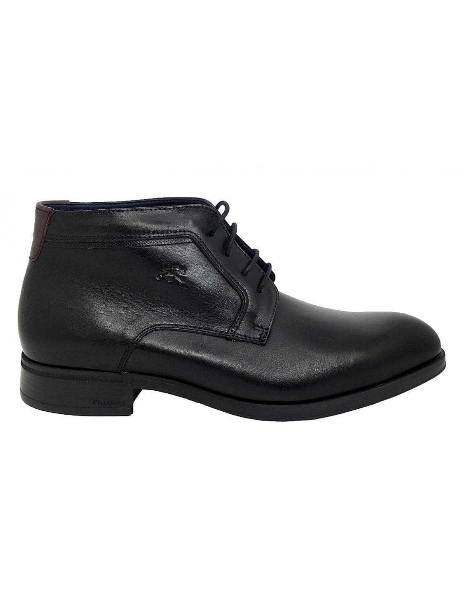 Man Sabateca Men'S Ankle Boots | Fluchos Ankle Boots 8890 F1886 Havana Black