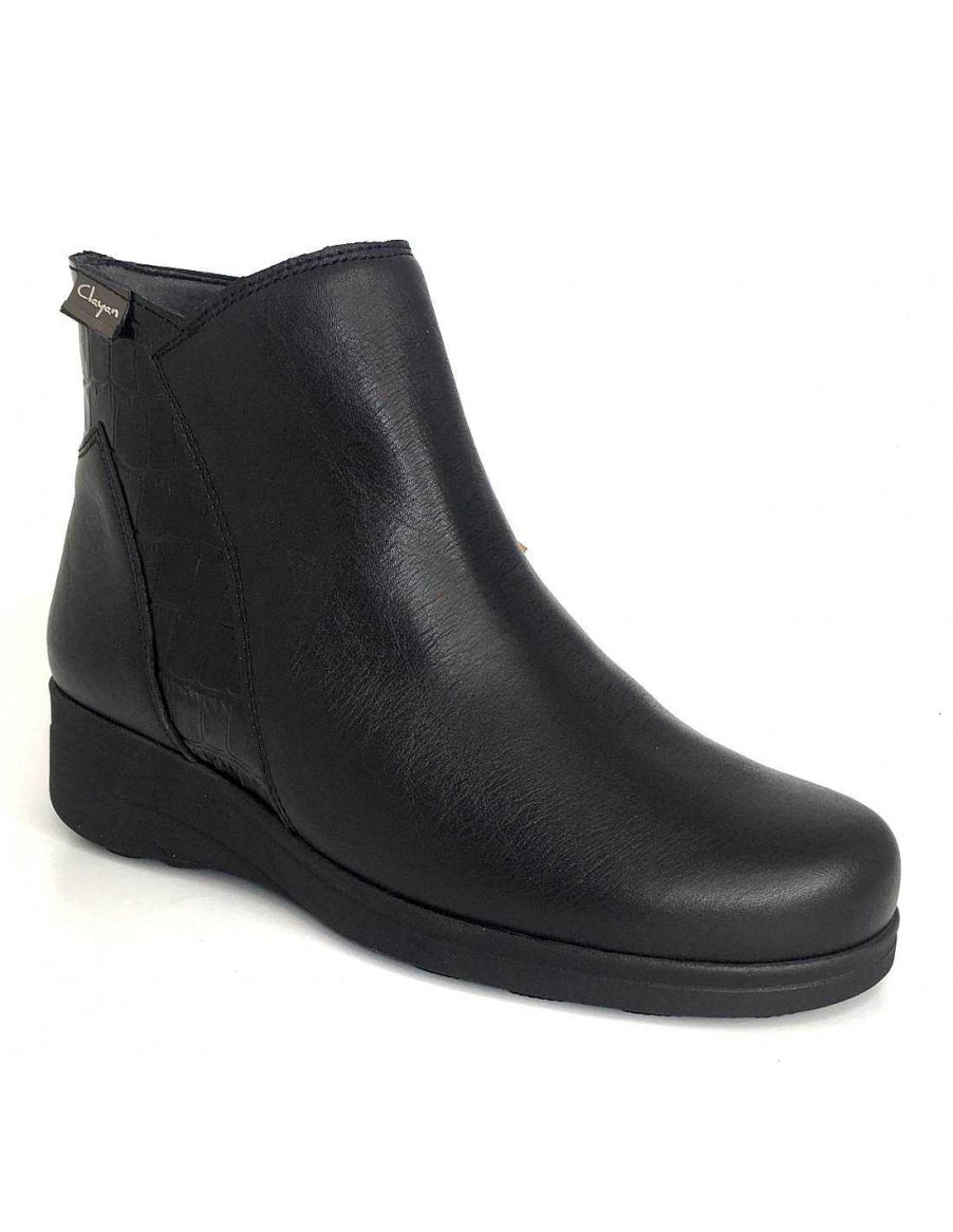 Women Sabateca Women'S Ankle Boots | Clayan 8099 110 Black Ankle Boots