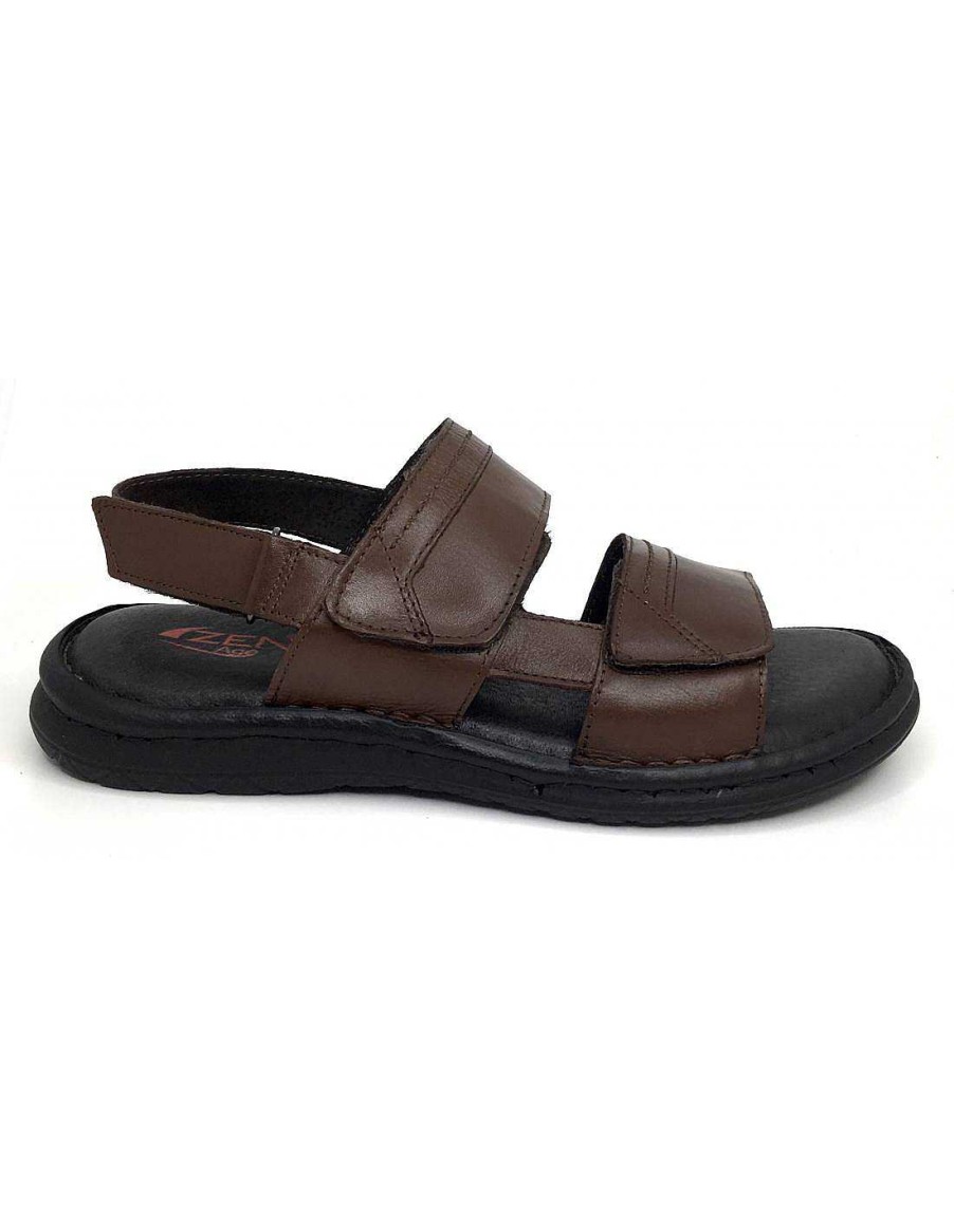 Man Sabateca Men'S Sandals | Zen Sandals 8557 8719 Leather