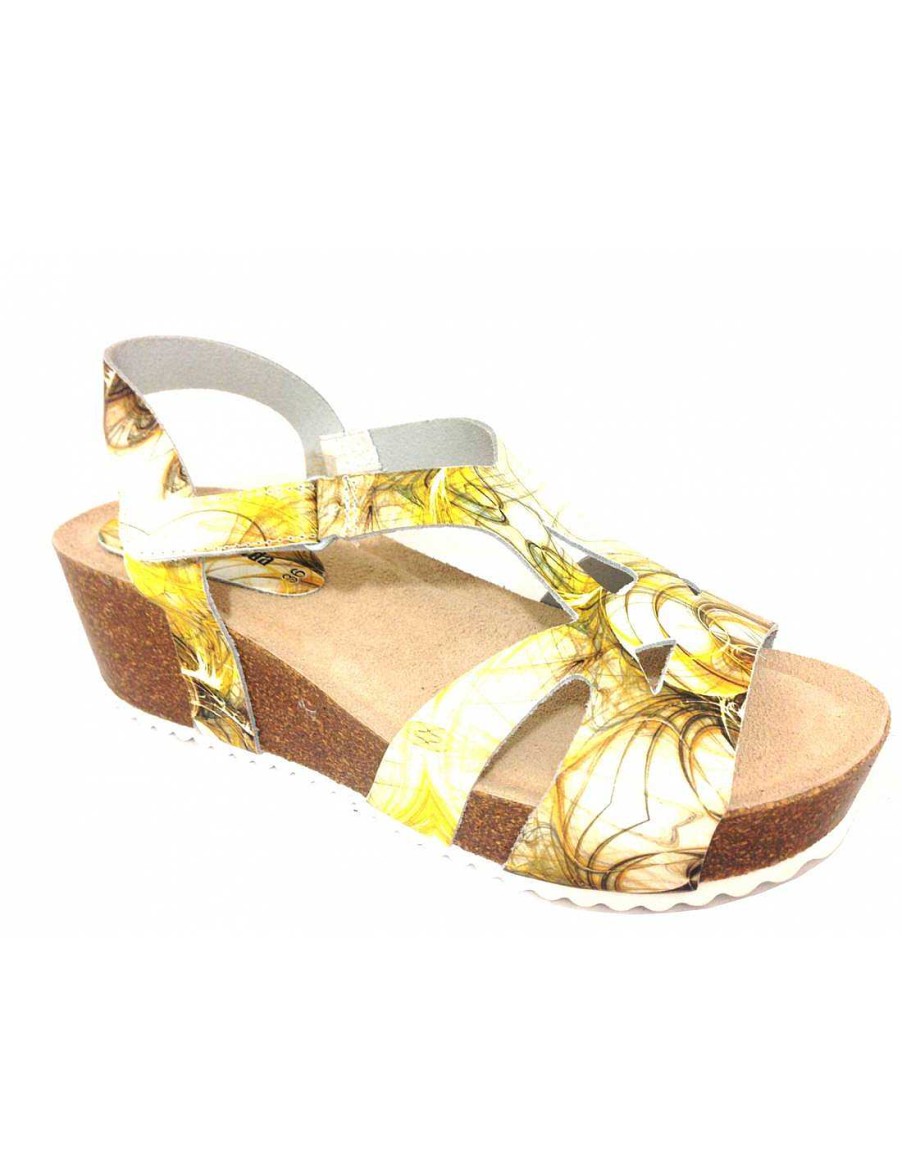 Women Sabateca Women'S Cradle Sandals | Cuna Limone Sul Garda Sandals 4100 6891 Brown