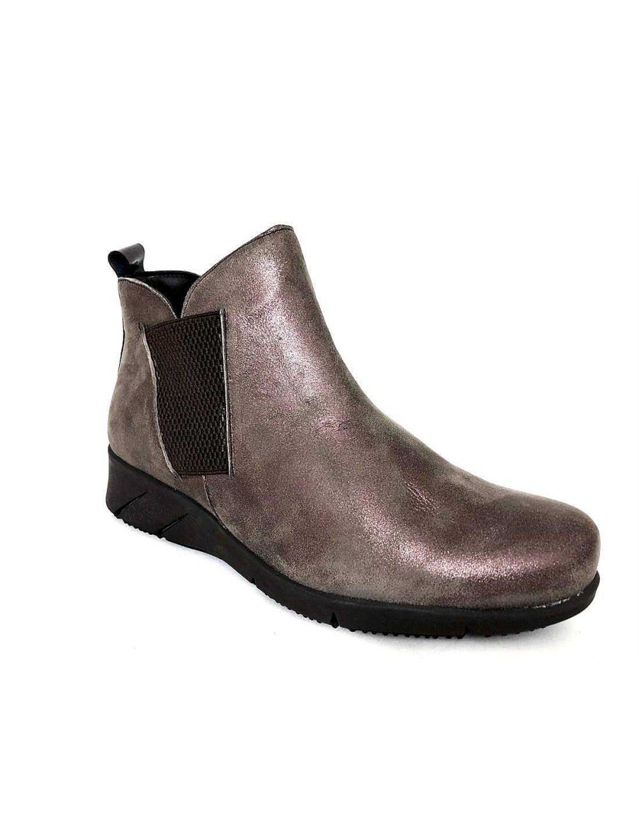 Women Sabateca Women'S Ankle Boots | Modabella 868 16/2525 Taupe Ankle Boots