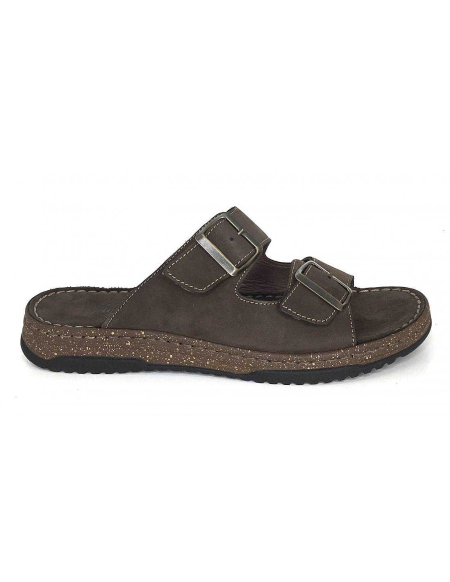 Man Sabateca Men'S Sandals | Walk & Fly Sandals 7472 96346780 Brown