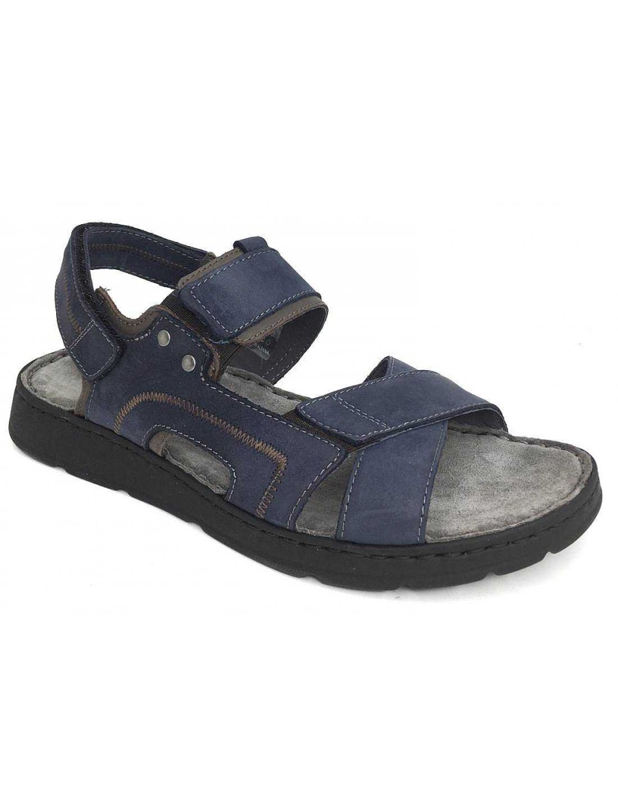 Man Sabateca Men'S Sandals | Walk & Fly Sandals 6811 022-42880 Blue