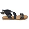 Women Sabateca Women'S Flat Sandals | Kaola Flat Sandals 7672 785 Black