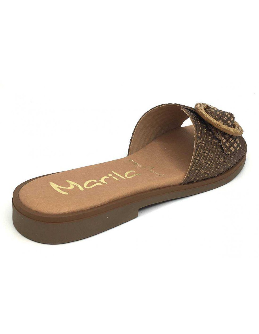 Women Sabateca Women'S Removable Insole Sandals | Sandals Pl. E Marila 8740 Azucena 1526F Leather