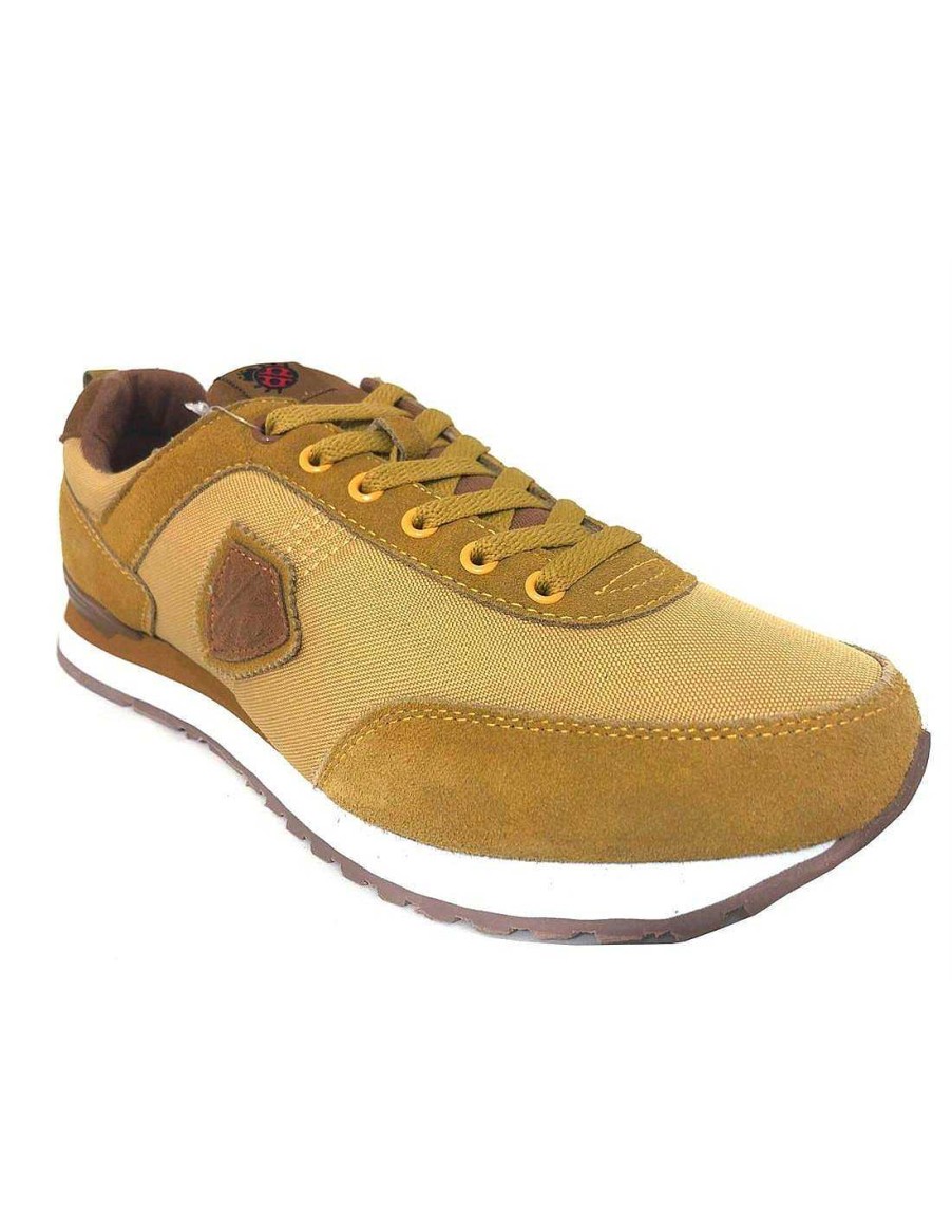 Man Sabateca Men'S Sports Shoes | Yokono 448 Urban 001 Yellow Sneakers