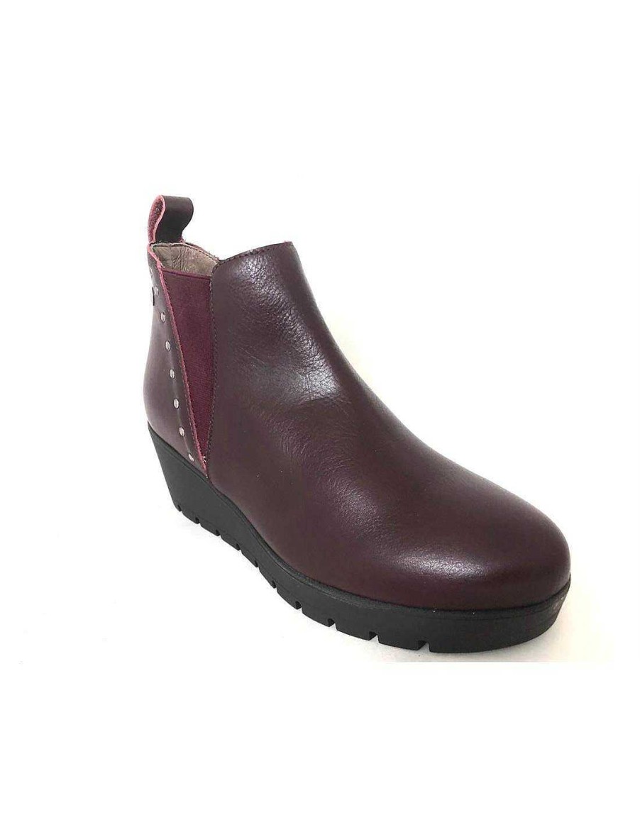 Women Sabateca Women'S Ankle Boots | Yokono 1741 Malala-005 Bordeaux Ankle Boots