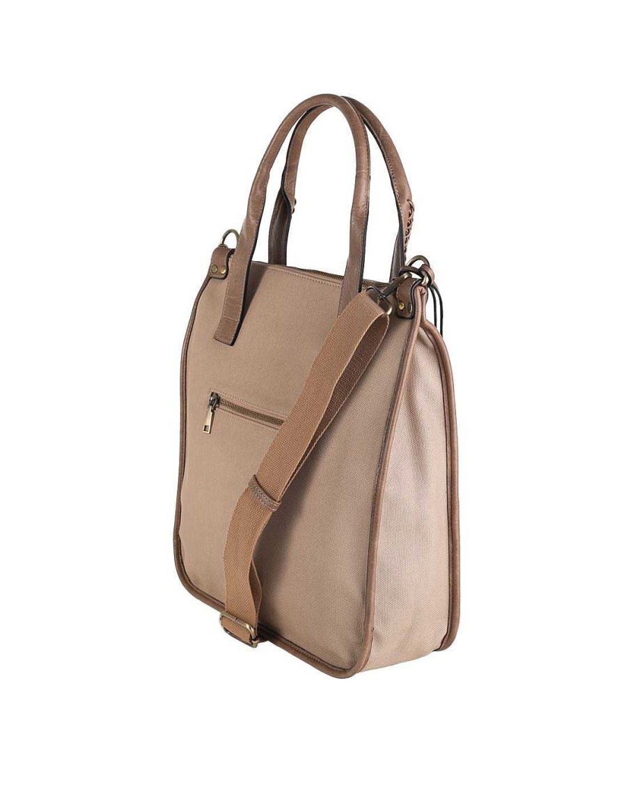 Women Sabateca Women'S Bags | Volum Bags 9064 Vb23537 Tremuzo Beige