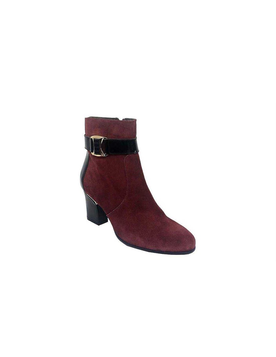 Women Sabateca Women'S Ankle Boots | Roberto Botella Ankle Boots 3733 15956 Bordeaux