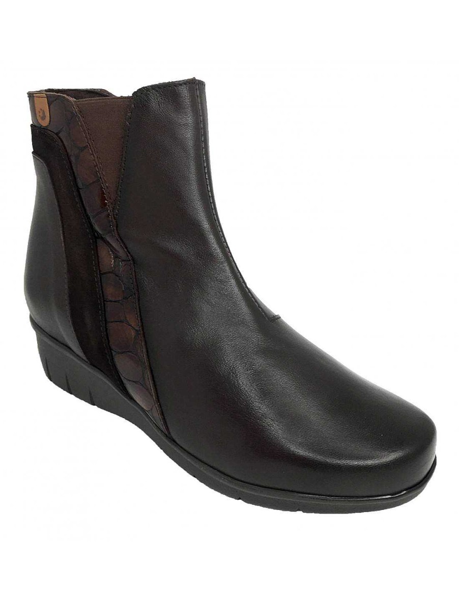 Women Sabateca Women'S Ankle Boots | Valeria'S 9167 9531 Brown Ankle Boots