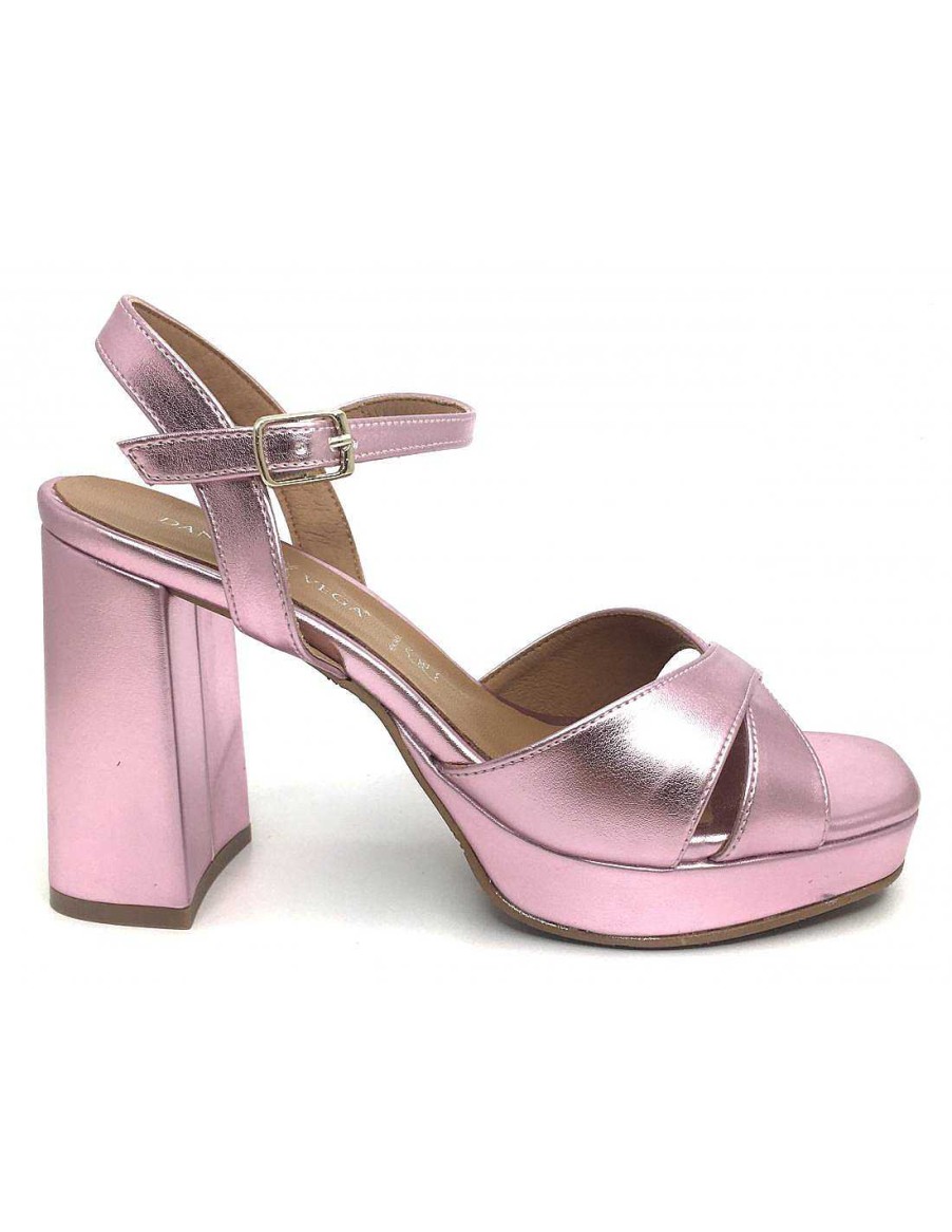 Women Sabateca Women'S Heeled Sandals | Heeled Sandals Daniela Vega 8474 2253 Pink