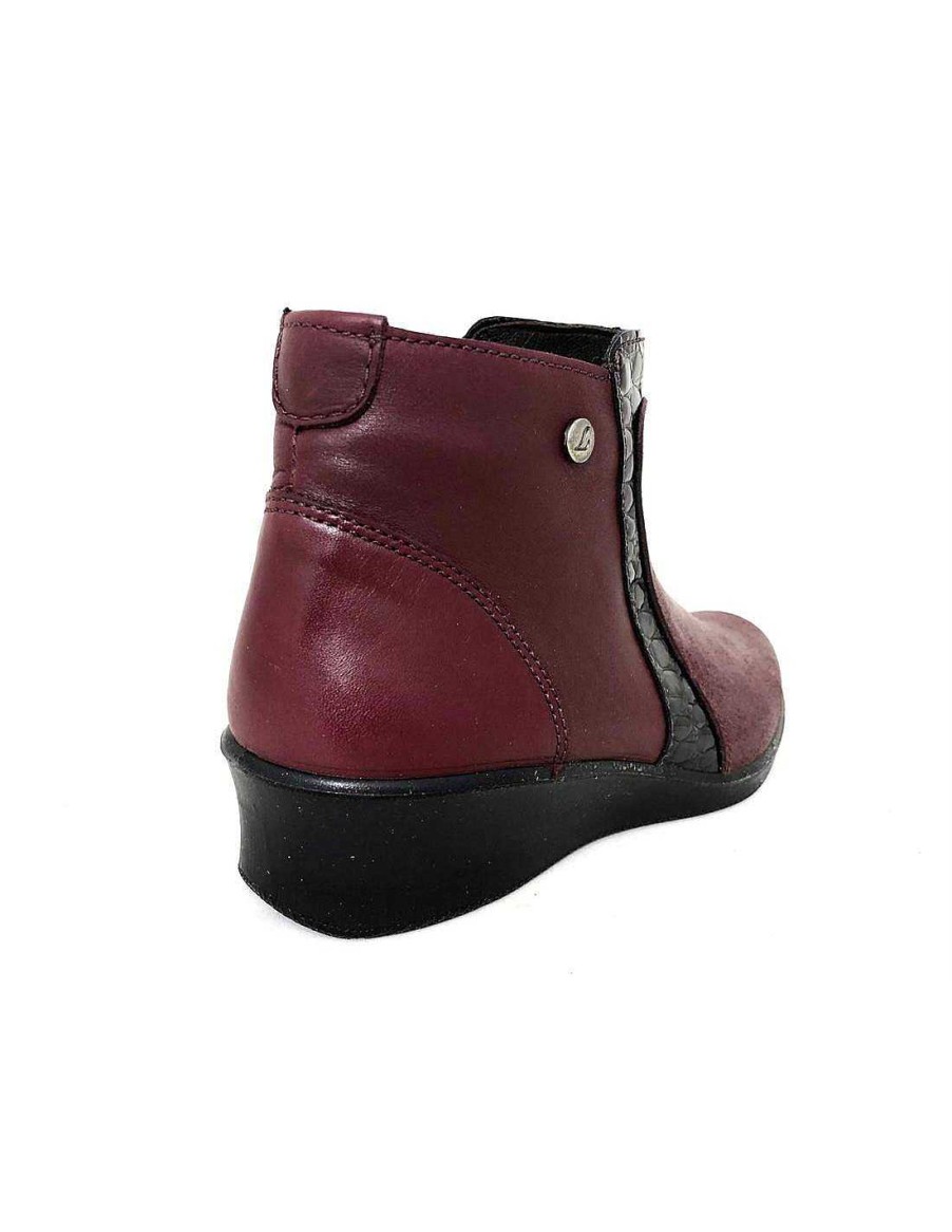 Women Sabateca Women'S Ankle Boots | Luisetti 865 21826 Red Ankle Boots