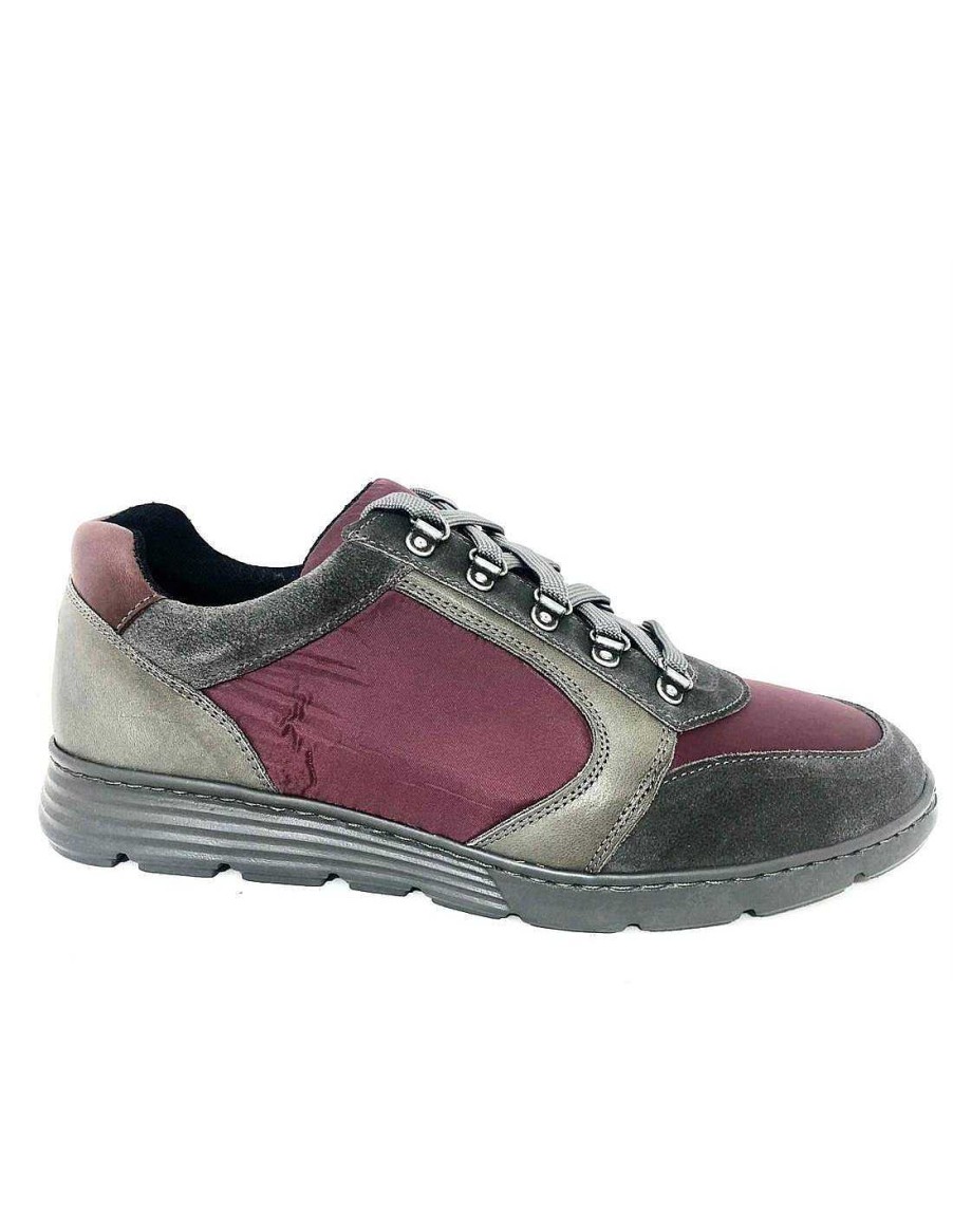 Man Sabateca Men'S Sports Shoes | On Foot Sneakers 933 3003 Bordeaux