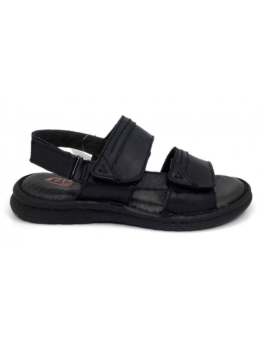 Man Sabateca Men'S Sandals | Zen Sandals 8556 8719 Black