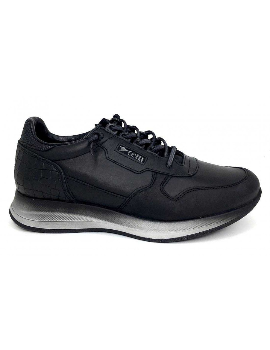 Man Sabateca Men'S Sports Shoes | Sports Cetti 7807 C-1242 Black