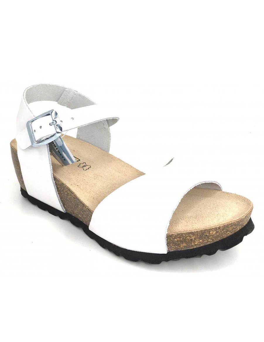 Women Sabateca Women'S Cradle Sandals | Crib Sandals Knk 6590 1519 White