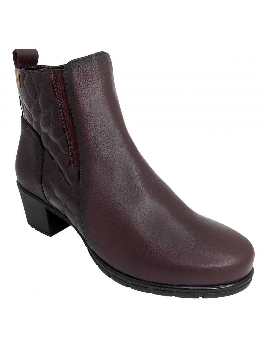 Women Sabateca Women'S Ankle Boots | Valeria'S Ankle Boots 9176 9543 Bordeaux