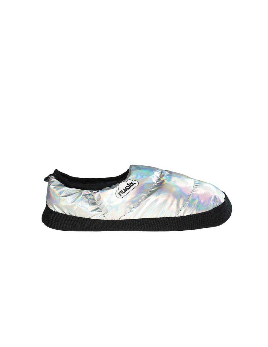 Women Sabateca Women'S Shoes | Nuvolas 7122 Metallic Silver Sneakers