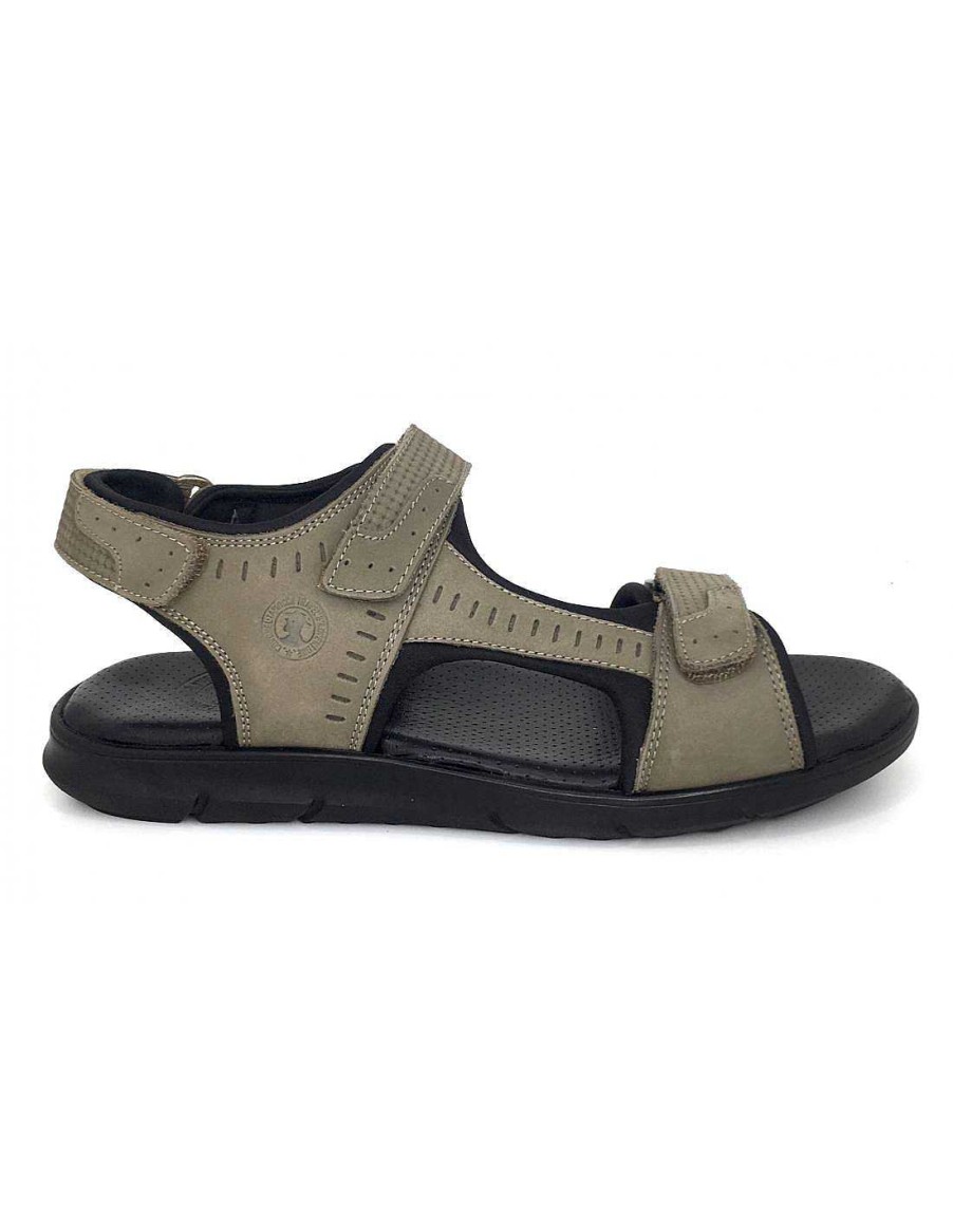 Man Sabateca Men'S Sandals | Sandals Coronel Tapioca 7711 C2131 Green