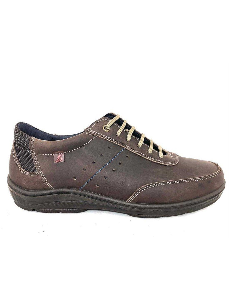 Man Sabateca Men'S Shoes | Luisetti 1920 19439 Brown Shoes