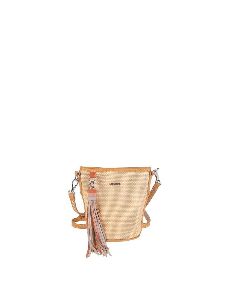 Women Sabateca Women'S Bags | Volum Bags 7357 Vb22017 Gooseberry Beige