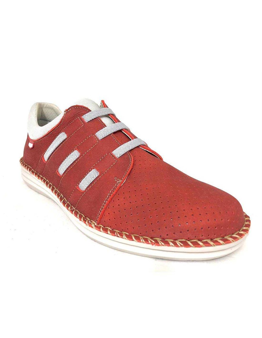 Man Sabateca Men'S Shoes | Shoes On Foot 97 017004 Red