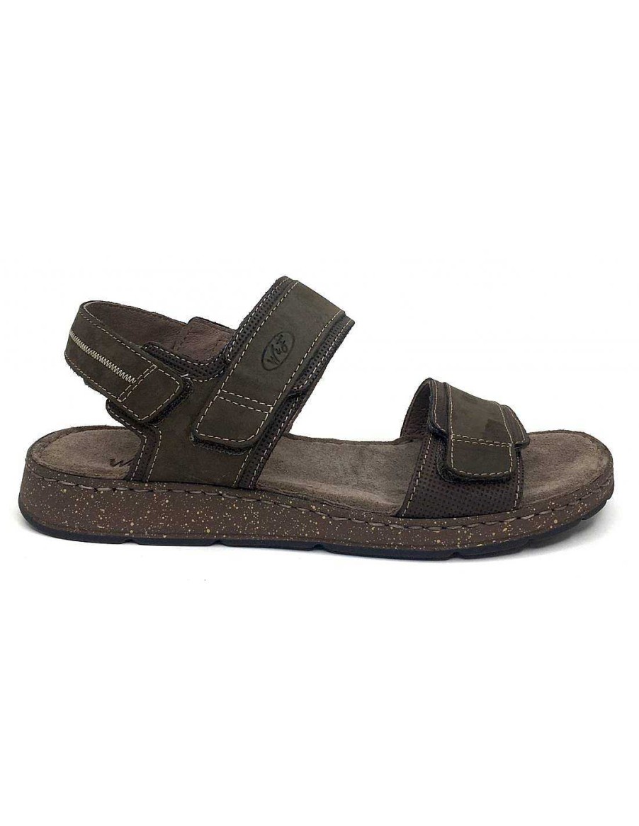 Man Sabateca Men'S Sandals | Walk & Fly Sandals 8511 47540 Green