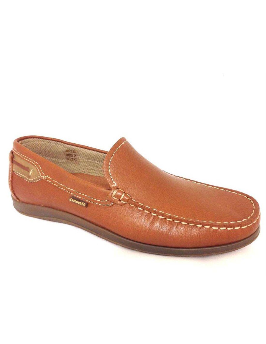 Man Sabateca Men'S Loafers | Luisetti Moccasins 4117 29300 Leather