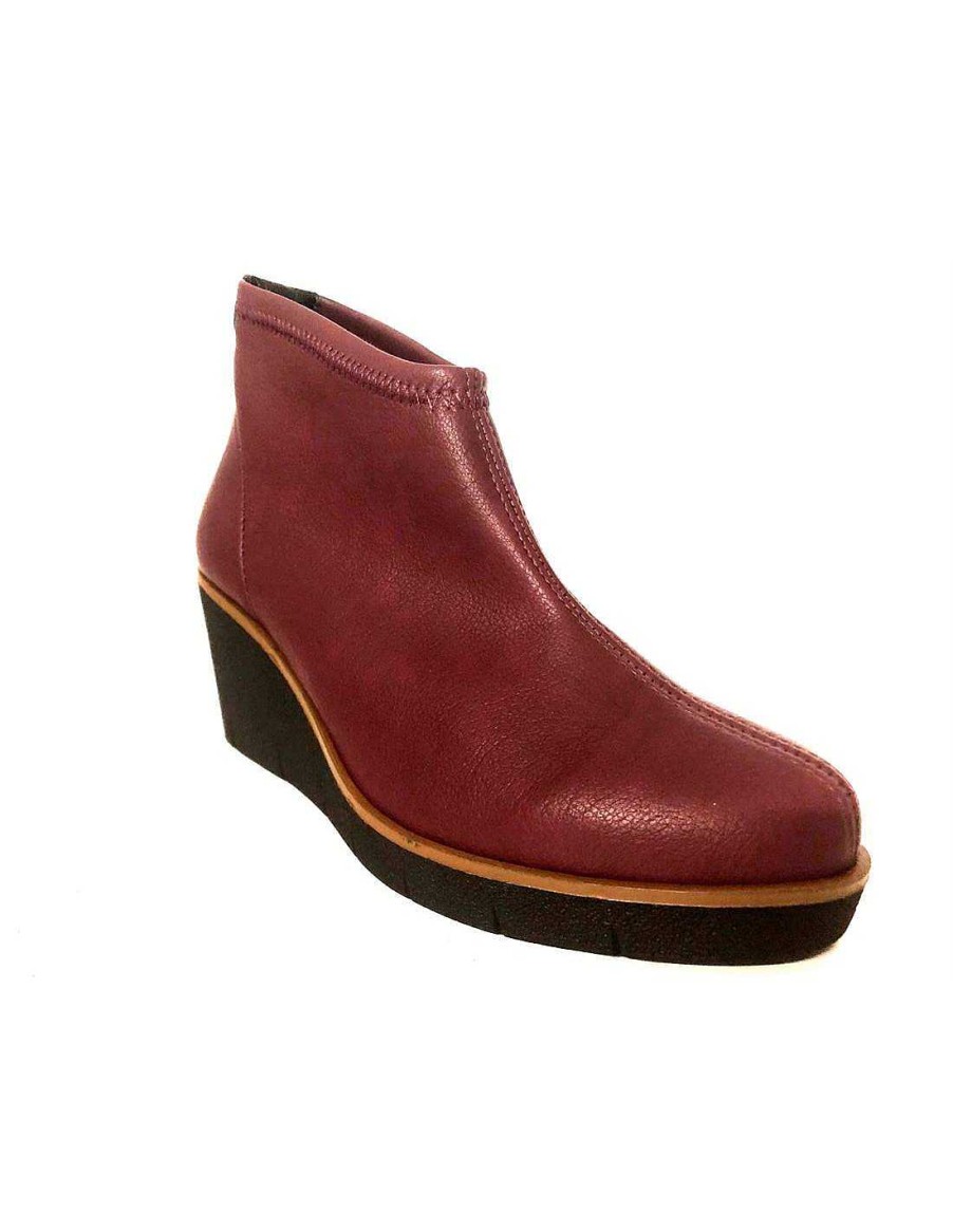 Women Sabateca Women'S Ankle Boots | Daniela Vega Ankle Boots 5854 1204 Bordeaux