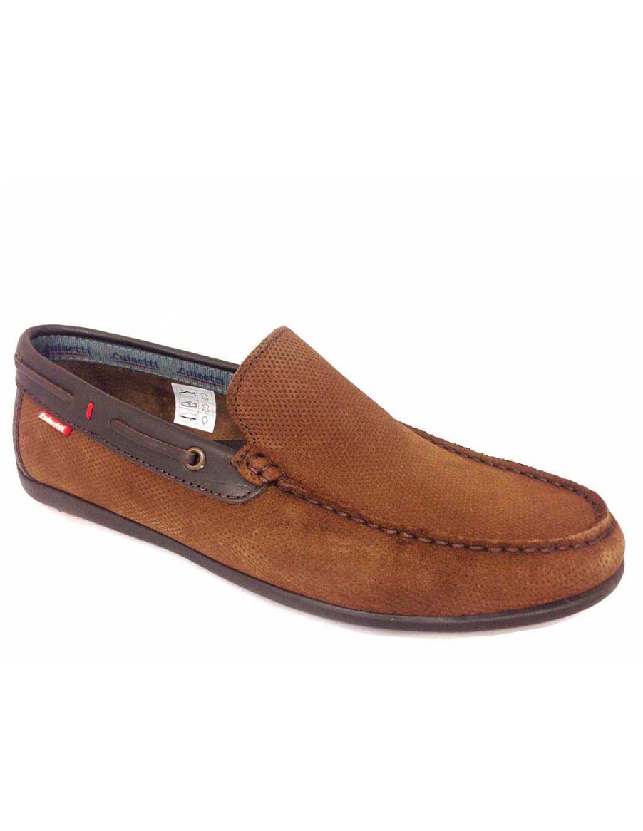 Man Sabateca Men'S Loafers | Luisetti Moccasins 4113 23100 Brown