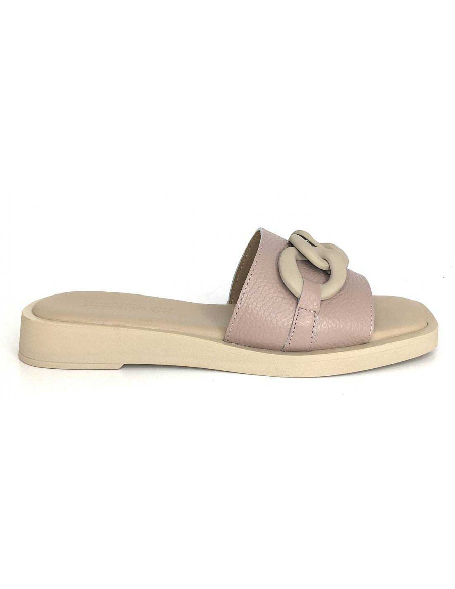 Women Sabateca Women'S Flat Sandals | Flat Sandals Vendetta 7576 Danae Pink