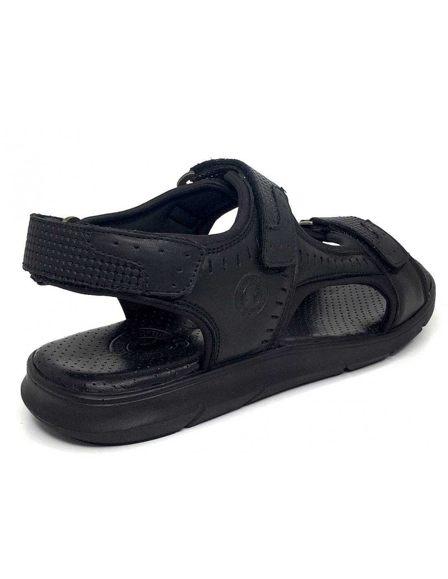 Man Sabateca Men'S Sandals | Sandals Coronel Tapioca 7757 C2131 Black