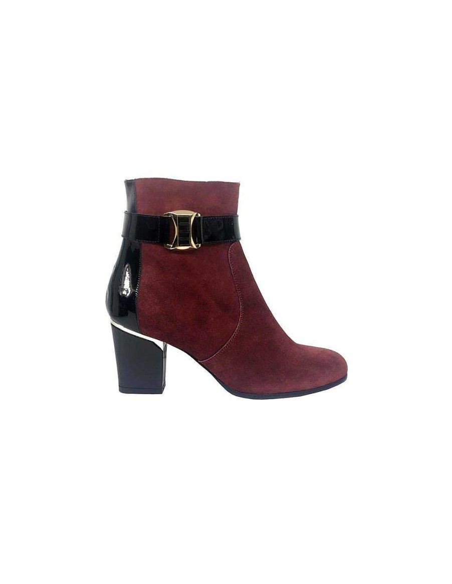 Women Sabateca Women'S Ankle Boots | Roberto Botella Ankle Boots 3733 15956 Bordeaux