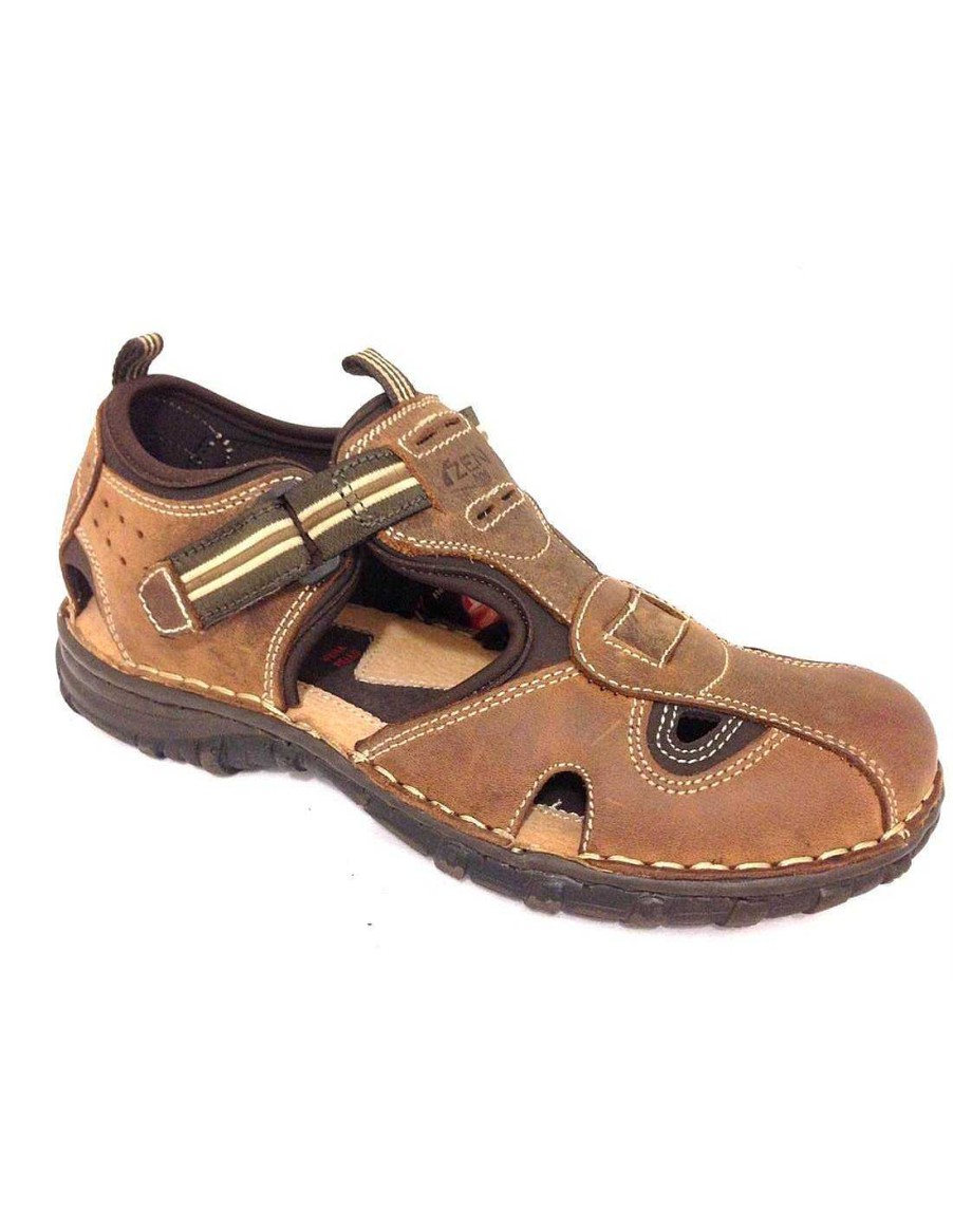 Man Sabateca Men'S Sandals | Zen 4300 6440 Brown Sandals