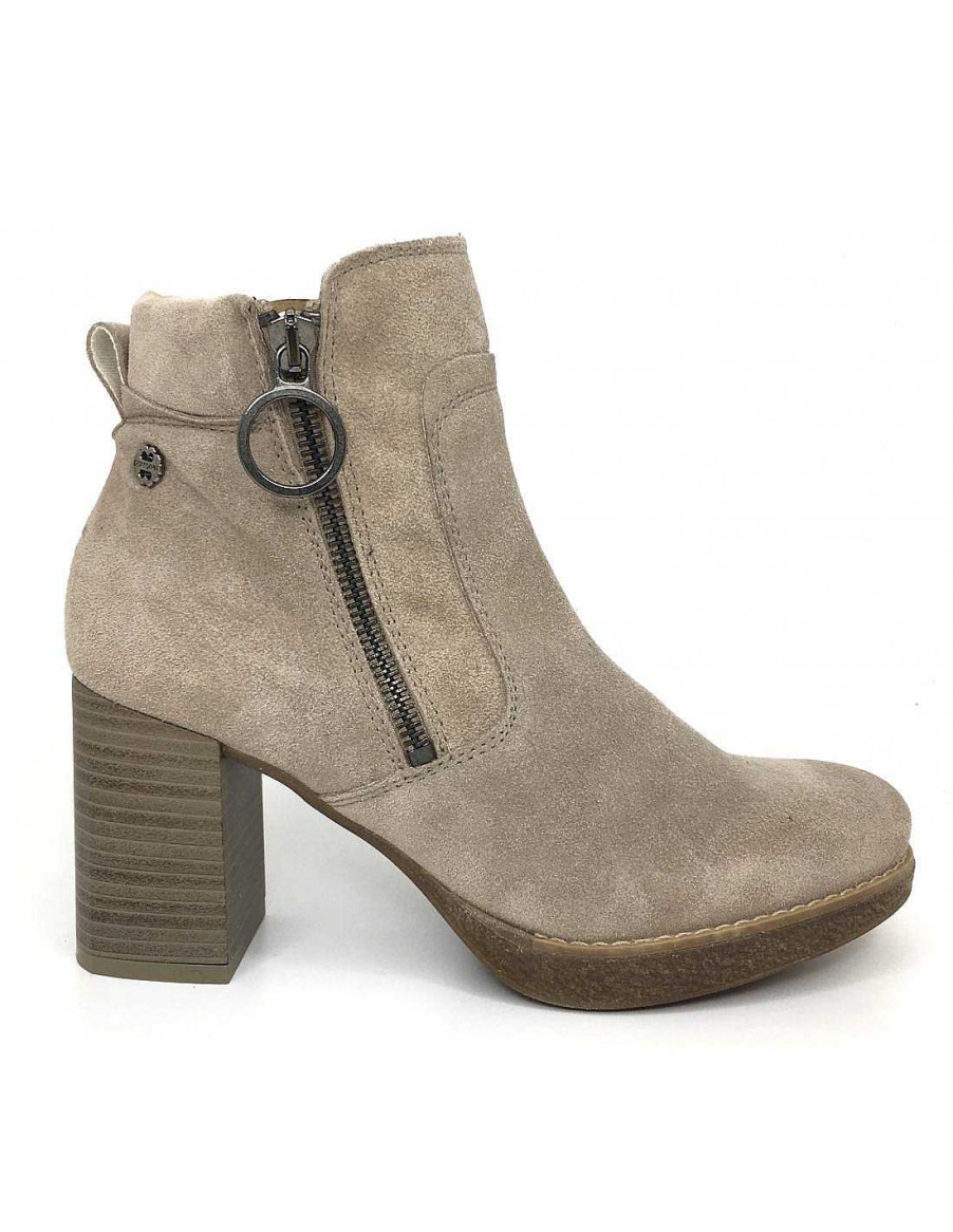 Women Sabateca Women'S Ankle Boots | Porronet Ankle Boots 7974 4451 Beige