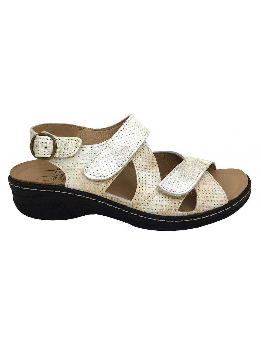 Women Sabateca Women'S Removable Insole Sandals | Sandals Pl. E Belvida 8400 31007 Beige